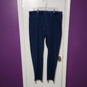 Lands' End Women's Dark Blue Jeggings